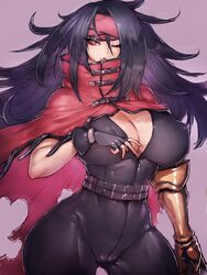 1girls breasts cameltoe cleavage female female_only final_fantasy final_fantasy_vii fumio_(rsqkr) genderswap genderswap_(mtf) huge_breasts looking_at_viewer rule_63 solo thick_thighs vincent_valentine wide_hips