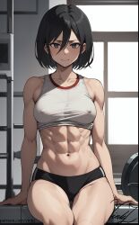 mikasa ackerman from attack on titan by vinkz