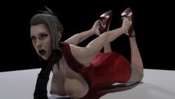 1girls 3d dildo female final_fantasy final_fantasy_vii final_fantasy_vii_remake heels ilyunich2000 looking_at_viewer mature milf scarlet_(ffvii) sex_toy