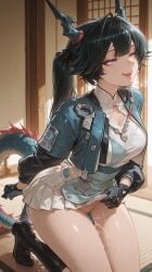 Chen Qianyu (Arknights: Endfield) Rule 34 Image