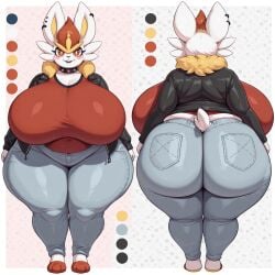 cinderace from game freak by tenshi1499