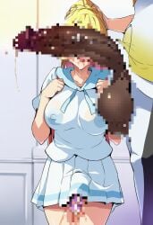 1futa 1girls 2girls ai_generated balls big_breasts blonde_female blonde_hair blush censored_balls censored_pussy censored_vagina clothing cruise_ship exposed_pussy futanari hallway headpat high_heels incest inside licking licking_penis lillie_(pokemon) locked_pussy long_hair looking_at_pussy lusamine_(pokemon) lustful_gaze mother_and_daughter multiple_girls nipples no_bra no_panties penis_juice penis_on_face pokemon pokemon_sm ponytail saliva see-through_clothing see-through_shirt sitting_on_floor standing tongue tongue_out