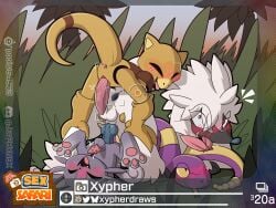 2026 2_penises 4:3 abra absurd_res alolan_form alolan_meowth animal_genitalia animal_penis anthro anus anus_focus balls blue_nose blush bodily_fluids camera_hud camera_view canine_genitalia canine_penis coiling digital_media_(artwork) ekans emanata erection feline_genitalia feline_penis fellatio feral foursome from_behind_position fur furfrou gangbang gaping gaping_anus generation_1_pokemon generation_6_pokemon generation_7_pokemon genital_fluids genitals grass group group_sex hair hemipenes hi_res interspecies looking_at_viewer male male/male mammal multi_genitalia multi_penis natural_furfrou new_pokemon_snap nintendo nude open_mouth oral orgasm_face palm_tree penetration penile penis perching_position plant pokemon pokemon_(species) pokemon_snap prof_blanc's_sex_safari regional_form_(pokemon) sex size_difference smaller_on_top smile tall_grass tree xypherdraws