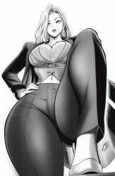 emma frost from marvel by mostlybluewyatt