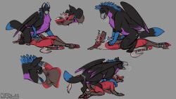 2020 absurd_res anal anal_sex animal_genitalia animal_penis anthro anthro_on_feral anthro_penetrated anthro_penetrating anthro_penetrating_feral anus asmodeus_(character) ass avian balls beak black_body black_feathers black_fur blue_body blue_eyes blue_feathers blue_fur blue_penis bodily_fluids breath canid canid_demon canine canine_genitalia canine_penis close-up closed_eyes cloven_hooves cowgirl_position cum cum_on_chest cum_while_penetrated cutaway demon dipstick_tail duo ear_piercing ejaculation erection facial_piercing feathered_wings feathers feral feral_penetrated feral_penetrating feral_penetrating_anthro from_behind_position from_front_position fur gauged_ear genital_fluids genitals grey_background grey_body grey_fur gryphon heart_symbol hellhound hi_res hooves knot knotted_penis lying male male/male male_anthro male_feral male_penetrated male_penetrating male_penetrating_male mammal markings masturbation meldritchhorror mounting mythological_avian mythological_canine mythological_creature mythology nonbinary_(lore) nose_piercing nose_ring nude nude_anthro nude_male on_back on_bottom on_top open_mouth open_smile oral panting penetration penile penile_penetration penis penis_in_ass piercing purple_body purple_feathers purple_fur raised_tail red_body red_fur red_penis rein_(amaterasu1) rimming ring_piercing sex simple_background smile spread_butt spreading tail tail_markings tongue tongue_out wings zoophilia