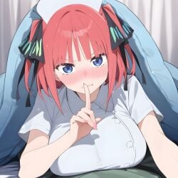 nakano nino from go-toubun no hanayome by bluebird