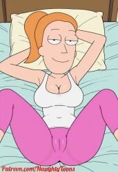 summer smith from rick and morty by naughtytoons