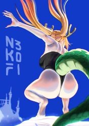 tohru (dragon maid) from kobayashi-san chi no maidragon by n3kofi