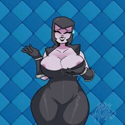 night witch (clash of clans) from clash (series) by ablazemosquit0