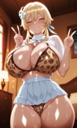lumine (genshin impact) from genshin impact by qme314