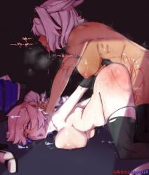 1futa 1girls abs ahe_gao ass backshots big_balls big_breasts big_penis blush breasts caenis_(fate) chocolate_and_vanilla dark-skinned_futa dark_skin deep_penetration doggy_style drooling face_down_ass_up fate/grand_order fate_(series) female from_behind from_behind_position fucked_silly futa_on_female futanari horsecock huge_cock kabedon mash_kyrielight muscular muscular_futa nude nude_female nude_futa penis pleasure_face precum razorbelyy_(animaataraxia) ripped_clothing short_hair spank_marks spanked_butt sweat tattoo text thick_thighs thighhighs thighs toned tongue tongue_out two-tone_hair uncensored vaginal_penetration vaginal_sex veiny_penis white_hair wide_hips