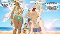 1boy 2d_(artwork) 4girls anal anal_sex ass background_characters breasts_bigger_than_head choke_hold choker crossover cum cum_on_swimsuit cum_while_penetrated cumming cumming_while_penetrating cumshot domina dominant_female ejaculation ejaculation_while_penetrated emma_frost emma_frost_(marvel_rivals) english_text erection female female_penetrating_male femdom from_behind_position handjob handjob_from_behind handjob_while_penetrating head_between_breasts headlock larger_female looking_over_eyewear looking_over_sunglasses male_penetrated marvel marvel_comics marvel_rivals masked_male overwatch overwatch_2 penis peter_parker psylocke psylocke_(sai) psylocke_(sai)_(breezy_butterfly) size_difference smaller_male speech_bubble spider-man spider-man_(marvel_rivals) spider-man_(series) sunglasses swimsuit taller_female thick_thighs tinted_eyewear tracer tracer_(overwatch_2_suit) veiny_penis video_game_character video_game_franchise webart20 wide_hips x-men