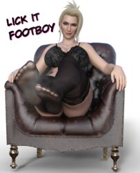 3d big_ass big_breasts feet feet_up female_domination femdom final_fantasy final_fantasy_vii foot_fetish foot_focus foot_worship high_resolution highres huge_ass invitation inviting inviting_to_sex large_ass large_breasts looking_at_viewer musk scarlet_(ffvii) simple_background smell smelly steam steaming_body steamy submissive_pov sweat sweatdrop thick_thighs tiltproofno wide_hips