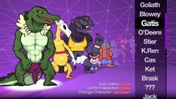 abs alligator alligatorid animated anthro blush cum cum_explosion cum_inside doggy_style full_frontal_frog gatis gay height_difference joe_(oh_so_hero!) male male_only masturbation oh_so_hero! penetration penile_masturbation rough_sex sound spreading_ass tagme video yaoi