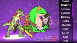 amaru_(oh_so_hero!) anal animated anthro cum full_frontal_frog furry_only gay joe_(oh_so_hero!) longer_than_30_seconds masturbation no_humans oh_so_hero! oral sex sound video yaoi