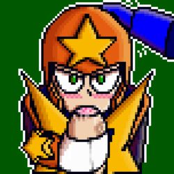 blowjob lutmer mega_man mega_man(classic) mega_man_5 pixel_art rockman star_man