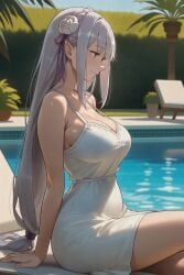 Emilia (Re:Zero) Rule 34 Image