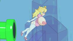 animated areolae big_breasts blonde_hair blue_eyes bob-omb breasts breasts_out crown earrings elbow_gloves exposed_breasts eyes female gloves hair huge_breasts koopa_troopa long_hair mario_(series) nintendo nipples piranha_plant platform_heels playshapes princess_peach royalty shorter_than_30_seconds sound stockings super_mario_bros. tagme thighhighs underwater video white_gloves white_stockings white_thighhighs