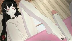1dickgirl 1futa 1girls 2021 2girls 3d 3d_(artwork) 3d_animation animated balls barefoot black_hair blue_eyes bouncing_penis breasts colored_nails dickgirl feet_on_penis female female_on_futa femdom foot_fetish footjob futanari gag gagged hands_tied human human_only intersex nipples no_sound nude penis ponytail rape raven_branwen red_eyes restrained rwby sfmslayer smug source_filmmaker struggling testicles tied_hands tied_up toes toes_on_penis video voluptuous voluptuous_female voluptuous_futa webm weiss_schnee white_hair