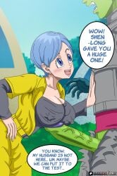big_breasts bulma_briefs dragon_ball_super dragon_ball_z namekian piccolo