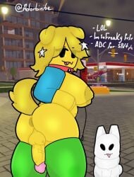 adorbinite ambiguous_gender artist_name artist_signature begging black_eyes cock collar dick dickgirl futanari gubby gubby_(roblox) gubby_(species) lamp lamppost leash leashed naked naked_female naked_futa presenting presenting_anus presenting_ass presenting_breasts presenting_butt presenting_hindquarters presenting_penis roblox roblox_avatar roblox_background roblox_game robloxian slut_collar star star_(symbol) tagme text tounge tounge_out unknown_gender