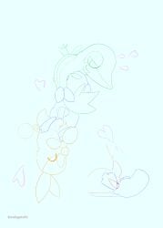 absurd_res anal anal_penetration bite biting_lip bodily_fluids bunkymate cum cum_inside feral feral_on_feral generation_5_pokemon genital_fluids group heart_symbol hi_res holding_tail lying male male/male nintendo on_back oral oral_penetration orgasm oshawott penetration pokemon pokemon_(species) snivy starter_trio tail tepig trio