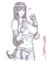 breasts daikon_(artist) female final_fantasy final_fantasy_vii tifa_lockhart torn_clothes