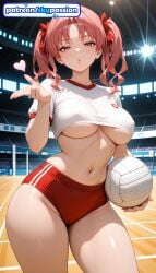 1girls 2026 ai_assisted ai_generated anime boobs bow breasts buruma bust hi_res high_quality high_resolution highres navel patreon patreon_username shirai_kuroko skypassion stable_diffusion tits toaru_kagaku_no_railgun toaru_majutsu_no_index underboob watermark