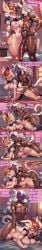 1boy 1girls abs ai_generated balls bare_arms bare_breasts bare_legs bare_shoulders bare_thighs big_balls big_breasts big_penis blush cairo_(farggothdur) cat_ears cat_tail catboy cinderace cocky69 color comic_strip cum cum_in_pussy cum_inside cumming cumming_while_penetrating english_text female femboy femboy_on_female game_freak hi_res huge_cock large_breasts looking_at_another male male/female massive_penis muscles muscular muscular_male nintendo nipples nude nude_female nude_male pokemon pokemon_(species) pussy smug smug_face text thick_thighs