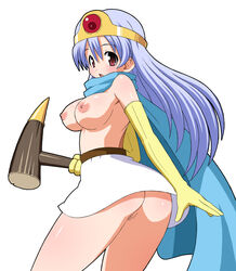 censored clothing dragon_quest dragon_quest_iii medium_breasts sage_(dq3) shishimaru_ken'ya skirt tagme