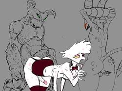 angel dust (hazbin hotel) from hazbin hotel by kojoarts