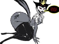 1boy 4_eyes arched_back avian beak big_ass big_butt bird demon dilf femboy femboy_dilf hat helluva_boss huge_ass huge_butt kojoarts male_only multi_eye naughtypaw_(artist) on_knees owl owl_demon owl_humanoid red_eyes stockings stolas_(helluva_boss) text thick_ass thick_thighs ttherandom tthrandom tthrandom_rp vivienne_medrano