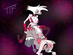 angel dust (hazbin hotel) from hazbin hotel by kojoarts