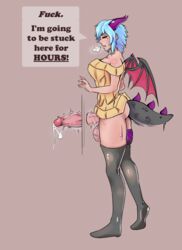 1futa aerin_quinneth artist_upload balls big_balls big_breasts big_butt big_penis blue_hair bottomless breasts clothed clothing cum demon_girl demon_wings dragon_tail erection eyebrows_visible_through_hair futa_only futa_sans_pussy futanari glory_hole horns huge_breasts huge_cock humanoid humanoid_penis leaking leaking_cum orgasm_denial pale_skin partially_clothed penis precum restrained skindentation solo solo_futa stockings stuck stuck_in_glory_hole stuck_in_wall sweater tail visible_breath wings yellow_sweater zolius