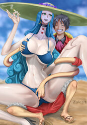 age_difference charlotte_amande female male monkey_d_luffy one_piece size_difference tagme zulicart