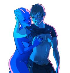 asari from bioware by unastanzarossa