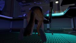 1animal 1girls 3d all_fours animated artist_request bestiality dog doggy_style eyes female mass_effect mp4 no_sound rey sex star_wars video zoophilia