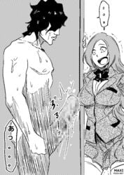 big_penis bleach censored cheating impressed inoue_orihime maxi mosaic_censoring penis_awe tagme yasutora_sado