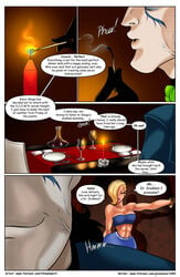 1boy 1girls adrena_lynn ass athletic big_breasts black_hair blonde_hair breasts bust busty cleavage clothed clothed_female color colored comic curvaceous curvy dialogue disney disney_channel dr._drakken english english_text female female_focus half_dressed henrik-drake hhammerh hourglass_figure huge_breasts kim_possible large_breasts light-skinned_female light_skin lips lipstick long_hair mature mature_female pink_lips pink_lipstick rsahnp short_hair speech_bubble text thief voluptuous