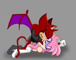 amy_rose anal demon_boy incubus_(project_x) project_x_love_potion_disaster sonic_(series) video_games