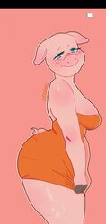 1girls boobs breasts female furry mommy_pig peppa_pig pig sus_(pig)