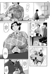 big_ass big_breasts big_penis cum doujinshi mating_press milf older_female sex therapist younger_male