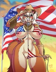 1girls 4th_of_july american_flag american_flag_bikini anthro big_breasts blonde_hair blue_eyes breasts canid canine canis collar cowboy_hat dawn_(jeremy_bernal) dog_collar dog_girl doggirl eltonpot erect_nipples female female_only furry furry_only gloves nipple_slip nipples original pussy pussy_peek revealing revealing_pussy salute sexyfur smile string_bikini studded_collar untied_bikini untied_panties wardrobe_malfunction