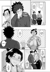 big_ass big_breasts big_penis cum doujinshi mating_press milf older_female pout sex therapist younger_male