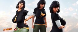 kamala khan from avengers by ga3ddolls