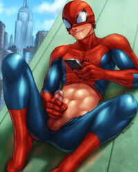 peter parker from marvel by bludwing