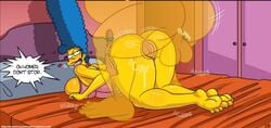 ahe_gao ahegao big_ass big_breasts big_butt big_penis doggy_style female female_penetrated homer_simpson kogeikun male marge_simpson monogamy partial_male tagme the_simpsons