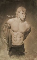 jean kirstein from attack on titan by neight