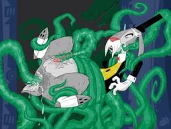 blackberry_dragon cartoon_network foster's_home_for_imaginary_friends male/ambiguous mr._herriman tentacle