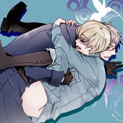 axis_powers_hetalia berwald_oxenstierna finland_(hetalia) sweden_(hetalia) tino_vainamoinen yaoi